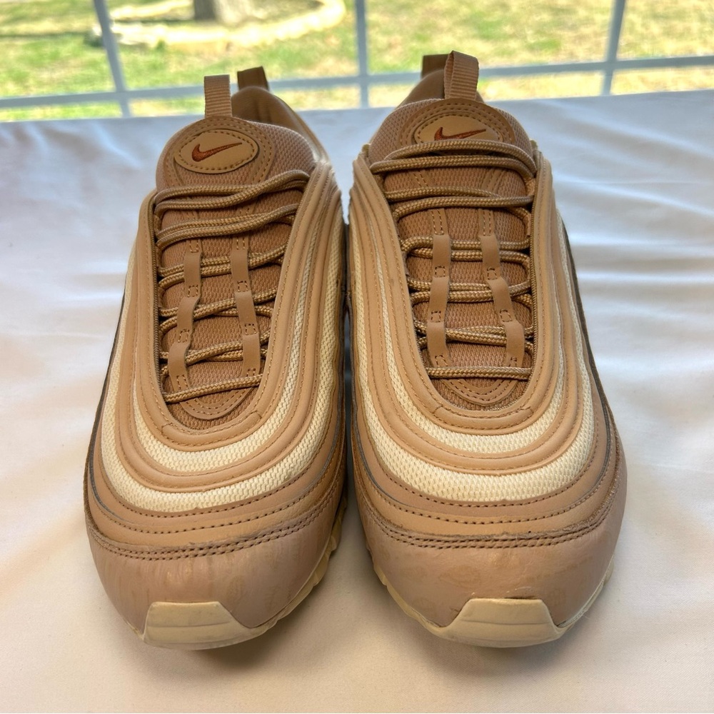 Nike Women’s Air Max 97 LX Bio Beige/light Carbon AR7621-201 Sz 9.5